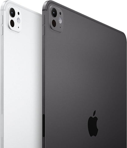 Apple iPad Pro de 13 pulgadas (M4): construido para Apple Intelligence, pantalla Ultra Retina XDR, 2 TB, cámara frontal/trasera de 12 MP, escáner LiDAR, Wi-Fi 6E, identificación facial,