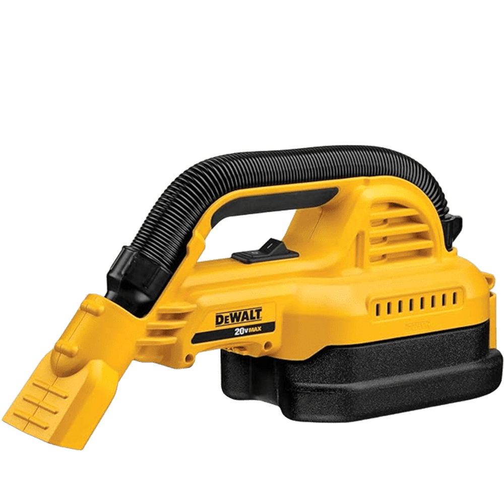 Aspiradora Dewalt portátil para seco y húmedo de 20 V MÁX. 1/2 galón