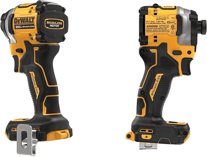 DEWALT ATOMIC 20V MAX* 1/4 pulgadas. Destornillador de impacto inalámbrico de 3 velocidades sin escobillas de 3 velocidades, paquete de una herramienta desnuda (1 paquete ATOMIC 20V MAX sin escobillas