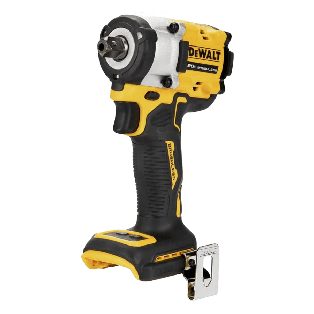 DEWALT ATOMIC 20V MAX* 1/2 pulg. Llave de impacto inalámbrica con yunque de pasador de retención (solo herramienta) (DCF922B)