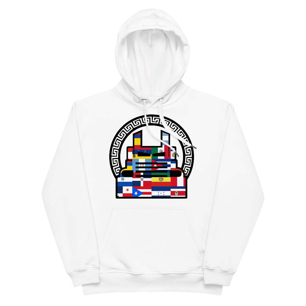 ECO-Premium-Hoodie-Blanco-Orgullo Latino