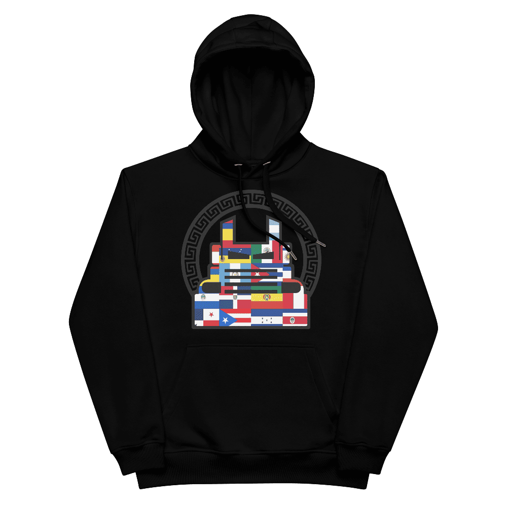 ECO-Premium-Hoodie-Negro-Orgullo Latino