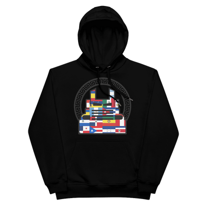 ECO-Premium-Hoodie-Negro-Orgullo Latino