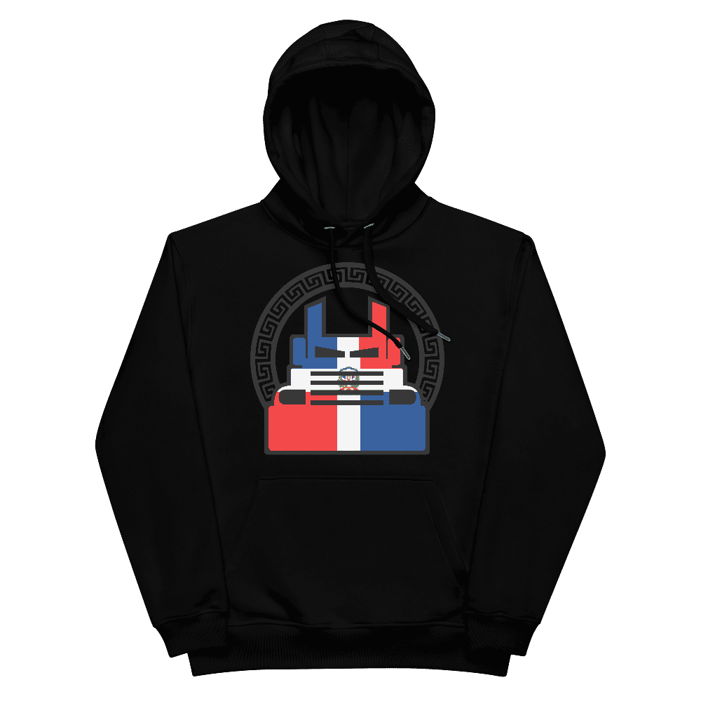 ECO-Premium-Hoodie-Negro-República Dominicana