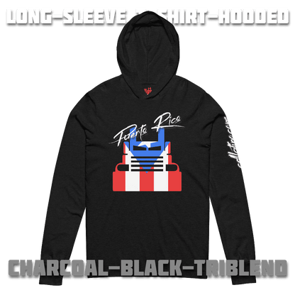 Long Sleeve T-Shirt Hooded | PR