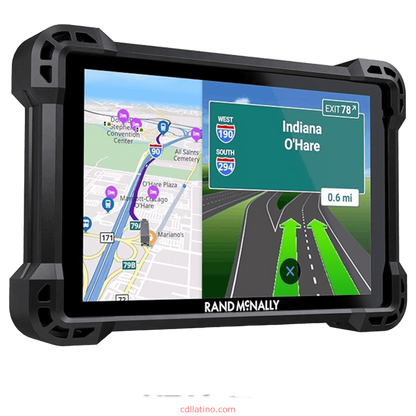 Rand McNally RANDTAB7 Rand Tablet con GPS de navegación Rand con alertas de cámara de velocidad y tráfico en vivo, clima y combustible, 7 pulgadas nueva generacion
CdlLatino.com