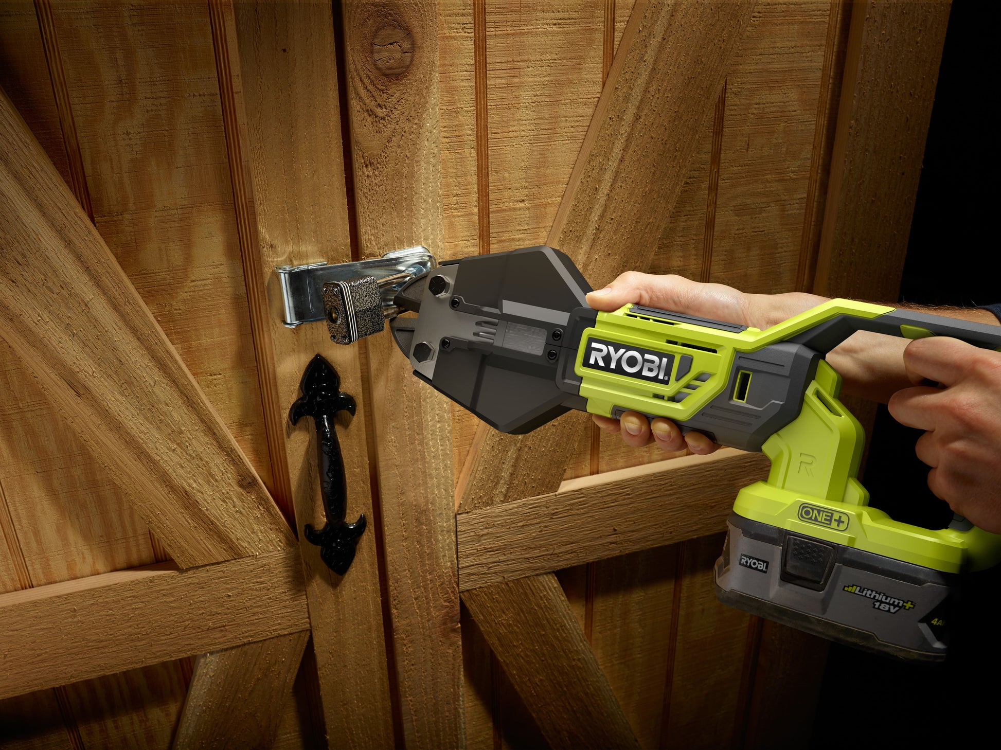 Ryobi 18V ONE+ Bolt Cutter, Bare Tool - P592, (Bulk Packaged, Non-Retail Packaging)