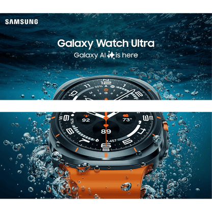 SAMSUNG Galaxy Watch Ultra 1.850 in LTE AI Smartwatch con puntuación de energía, consejos de bienestar, seguimiento de frecuencia cardíaca, monitor de sueño, rastreador de fitness, GPS, 2024, gris