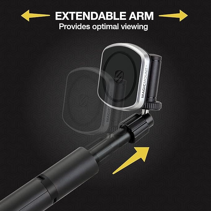 Scosche MP2TR1-SP MagicMount Pro 2 Trípode/Selfie Stick Soporte de teléfono con brazo ajustable