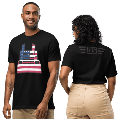 T-Shirt-Bella+Canva-3001-Black-Estados Unidos