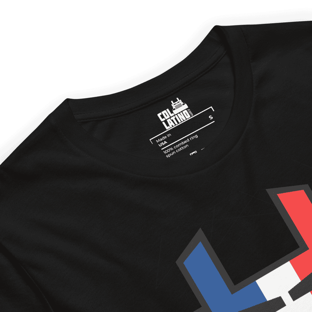 T-Shirt-Bella+Canva-3001-Black-República Dominicana