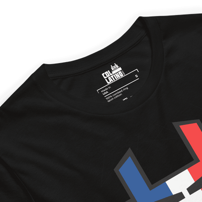 T-Shirt-Bella+Canva-3001-Black-República Dominicana