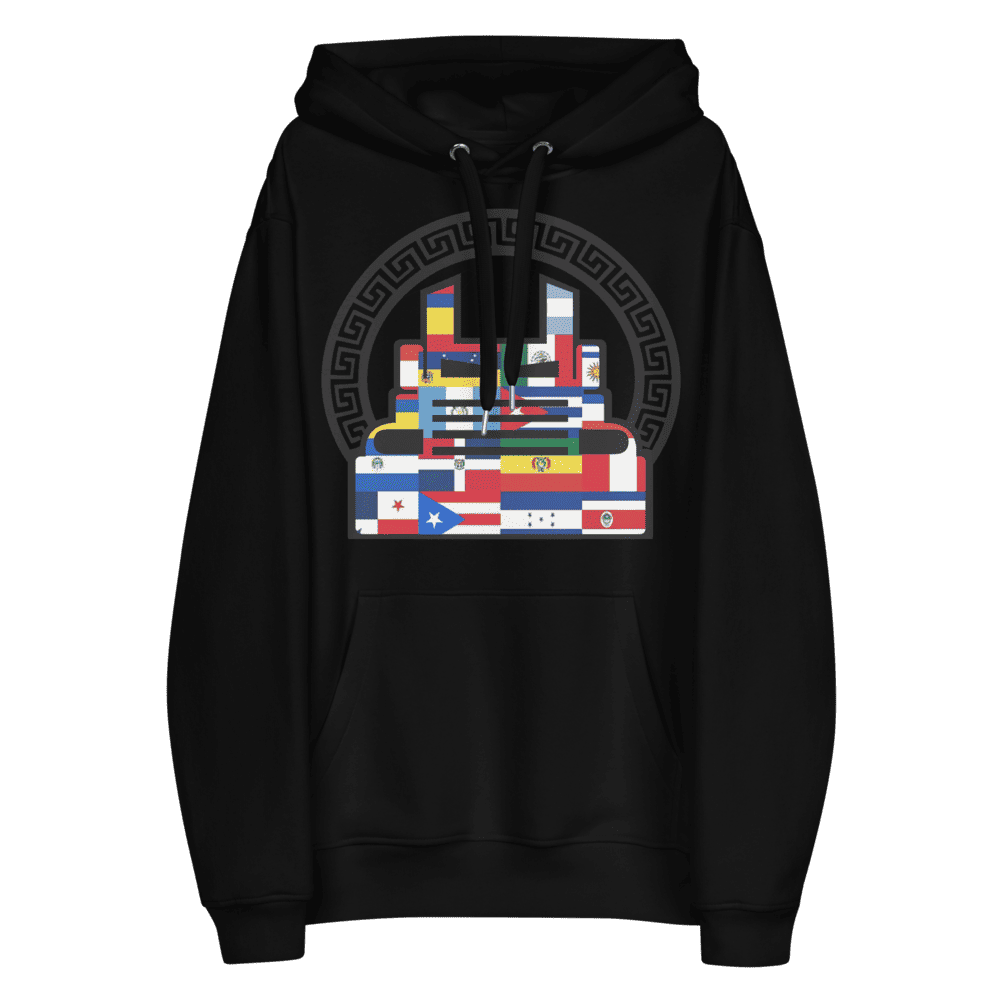 ECO-Premium-Hoodie-Negro-Orgullo Latino