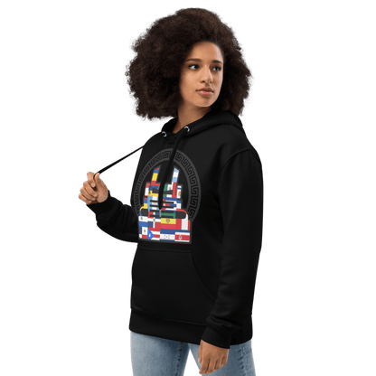 ECO-Premium-Hoodie-Negro-Orgullo Latino