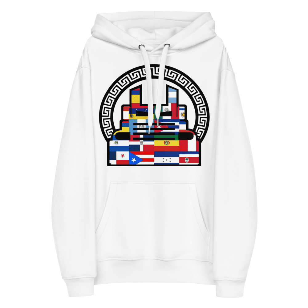 ECO-Premium-Hoodie-Blanco-Orgullo Latino