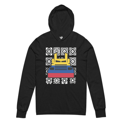 Long Sleeve Hooded Tee |  Colombia