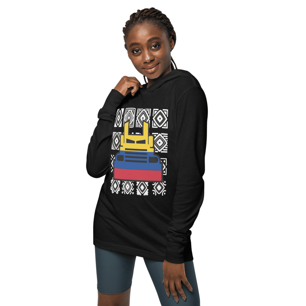 Long Sleeve Hooded Tee |  Colombia