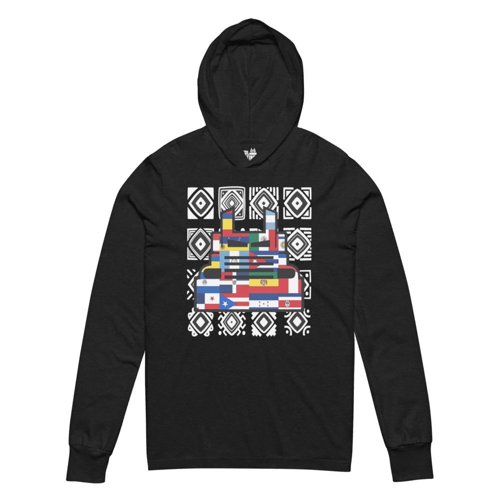 Long Sleeve Hooded Tee | Orgullo Latino