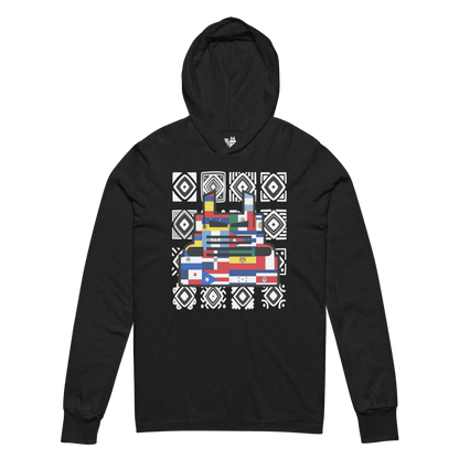 Long Sleeve Hooded Tee | Orgullo Latino