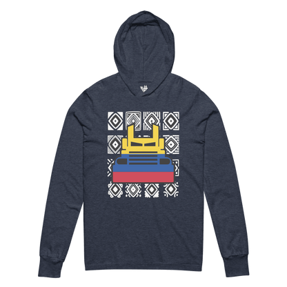 Long Sleeve Hooded Tee |  Colombia