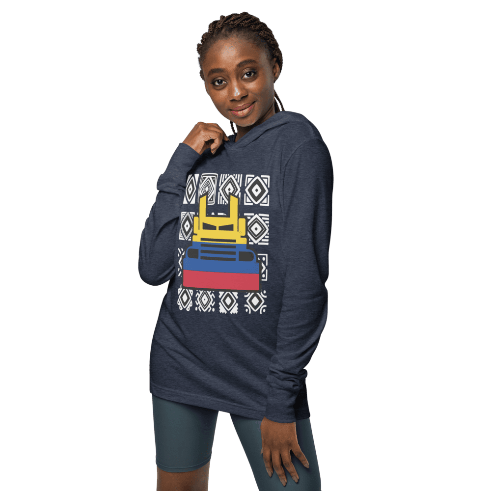 Long Sleeve Hooded Tee |  Colombia