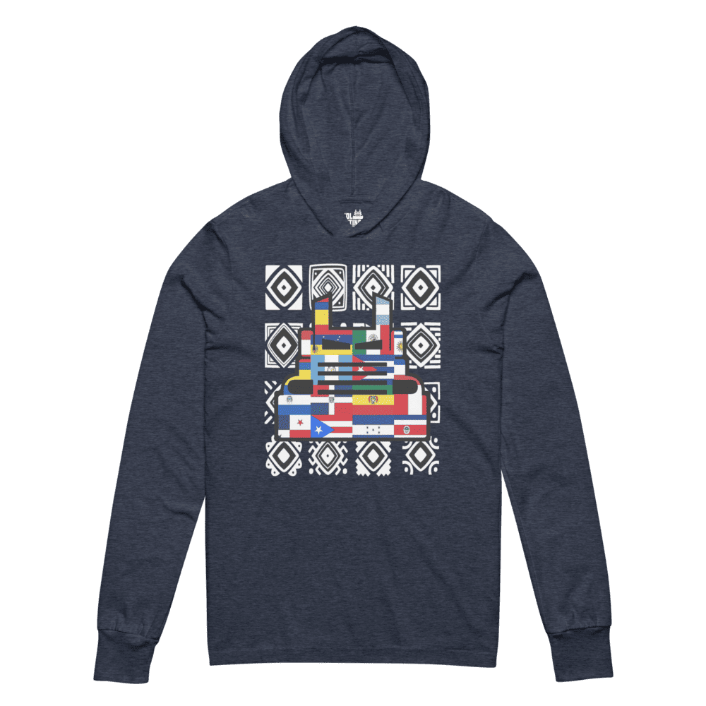 Long Sleeve Hooded Tee | Orgullo Latino