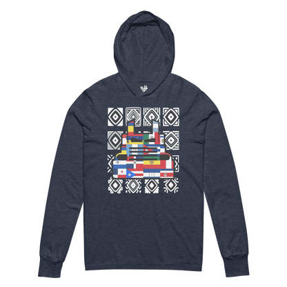 Long Sleeve Hooded Tee | Orgullo Latino