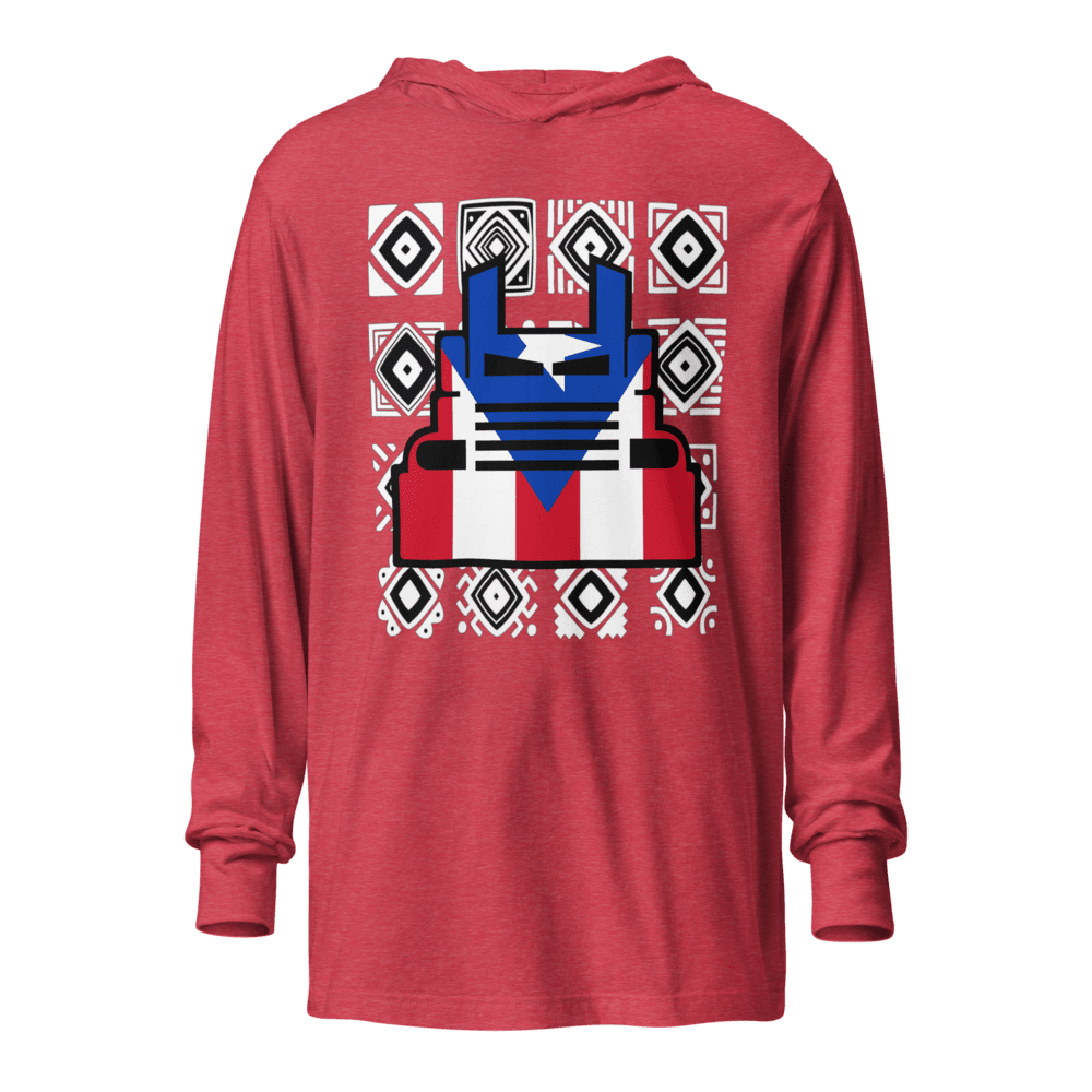 Long Sleeve Hooded Tee | Puerto Rico