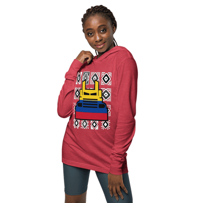 Long Sleeve Hooded Tee |  Colombia