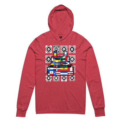 Long Sleeve Hooded Tee | Orgullo Latino