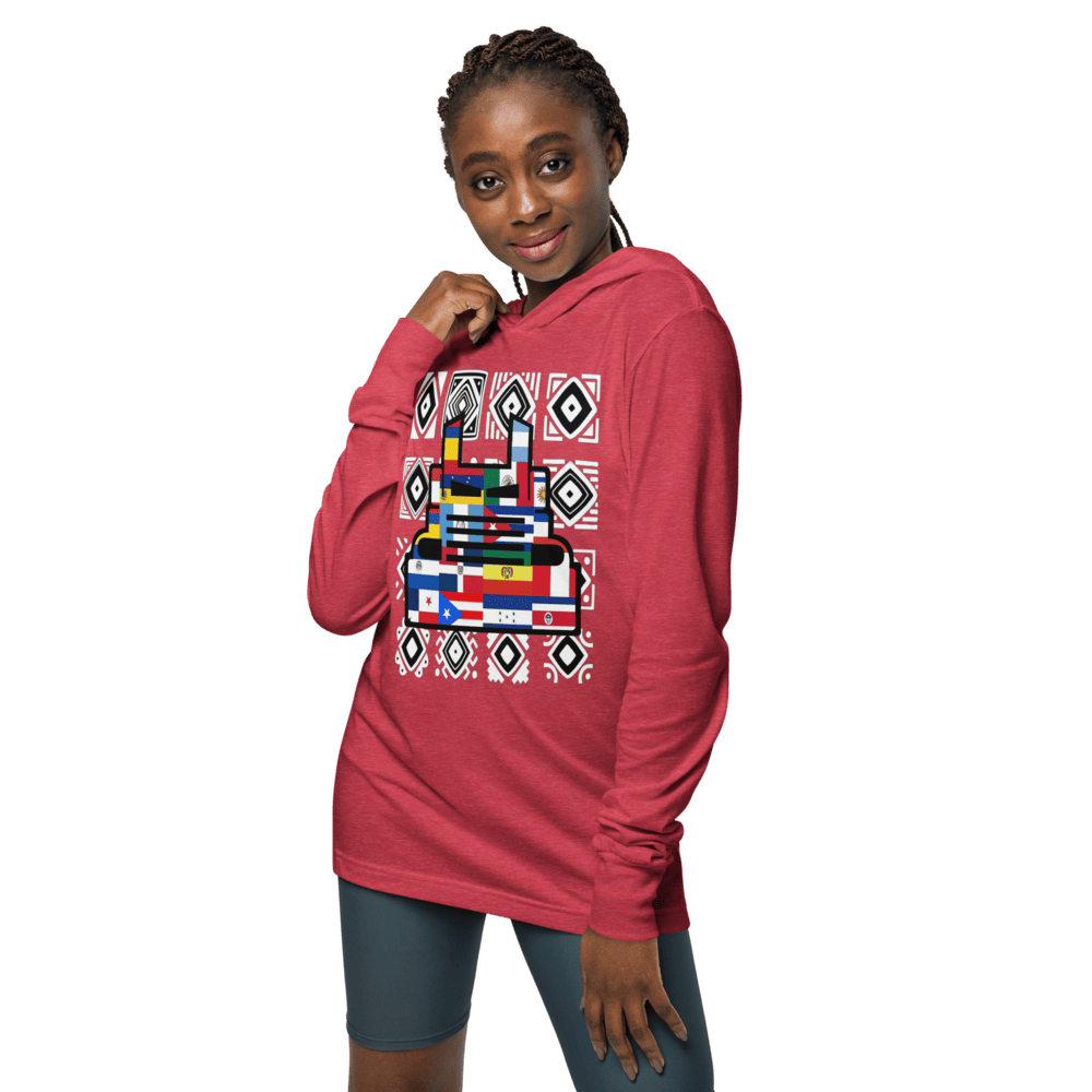 Long Sleeve Hooded Tee | Orgullo Latino