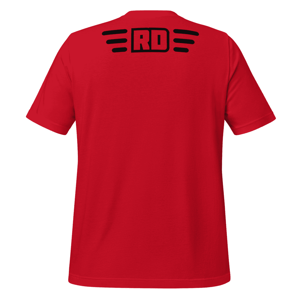 T-Shirt-Bella+Canva-3001-Red-República Dominicana