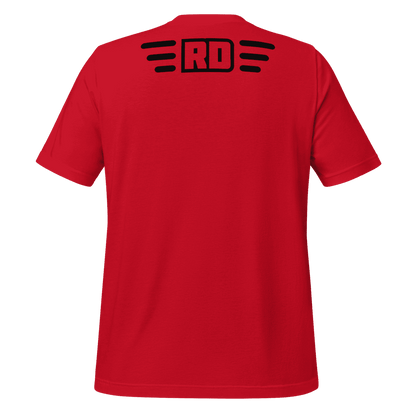 T-Shirt-Bella+Canva-3001-Red-República Dominicana