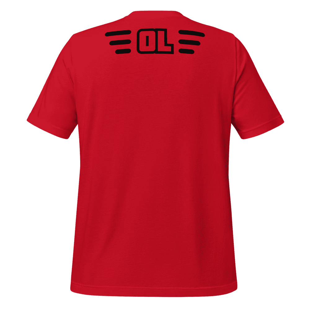 T-Shirt-Bella+Canva-3001-Red-Orgullo Latino 