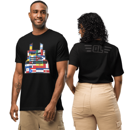 T-Shirt-Bella+Canva-3001-Black-Orgullo Latino 