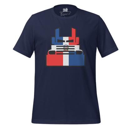 T-Shirt-Bella+Canva-3001-Navy-República Dominicana