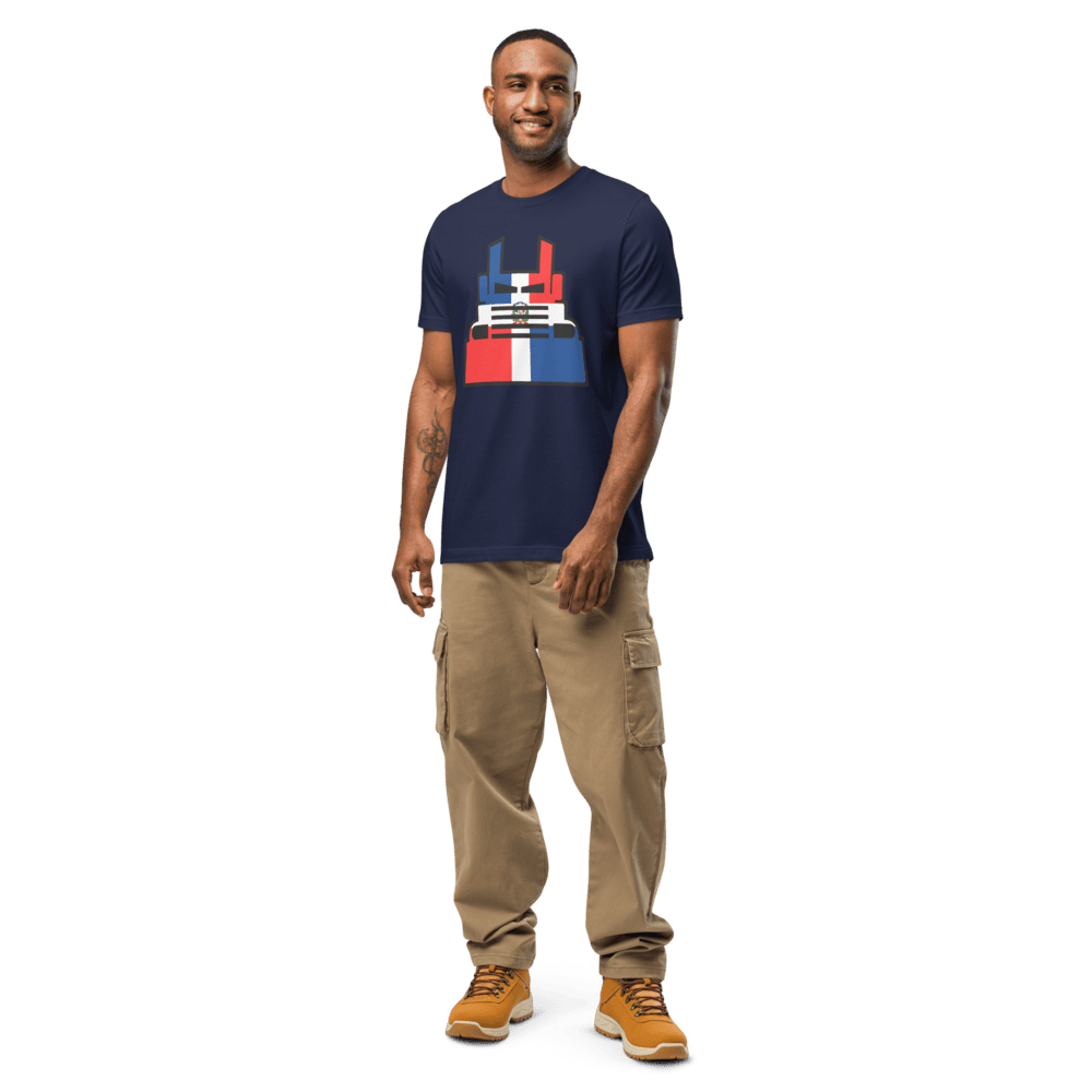 T-Shirt-Bella+Canva-3001-Navy-República Dominicana