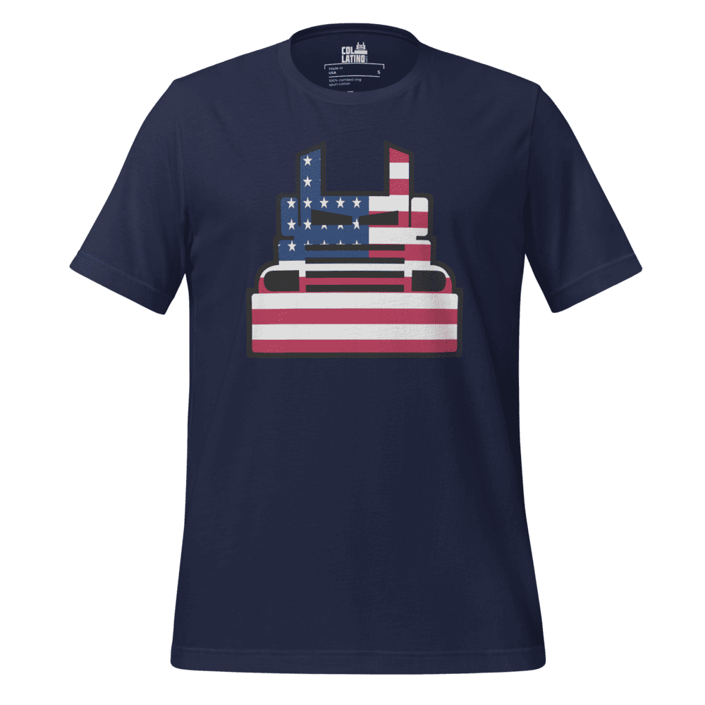 T-Shirt-Bella+Canva-3001-Navy-Estados Unidos