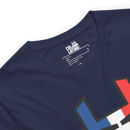 T-Shirt-Bella+Canva-3001-Navy-República Dominicana