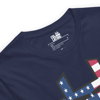 T-Shirt-Bella+Canva-3001-Navy-Estados Unidos