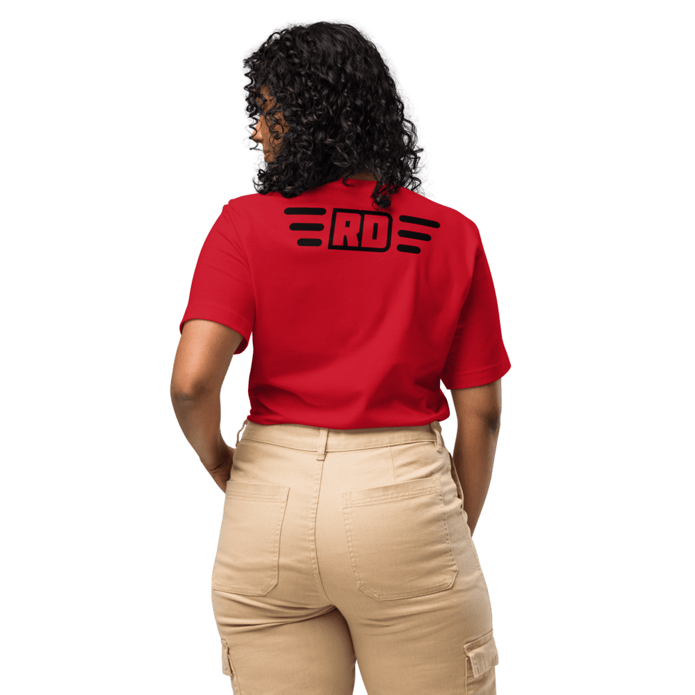 T-Shirt-Bella+Canva-3001-Red-República Dominicana