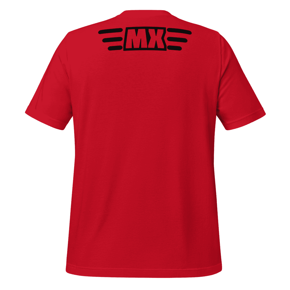 T-Shirt-Bella+Canva-3001-Red-México