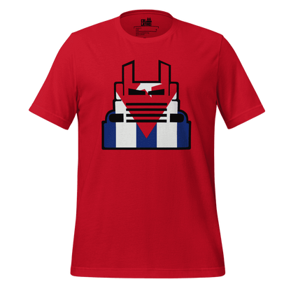 T-Shirt-Bella+Canva-3001-Red-Cuba