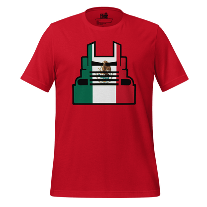 T-Shirt-Bella+Canva-3001-Red-México