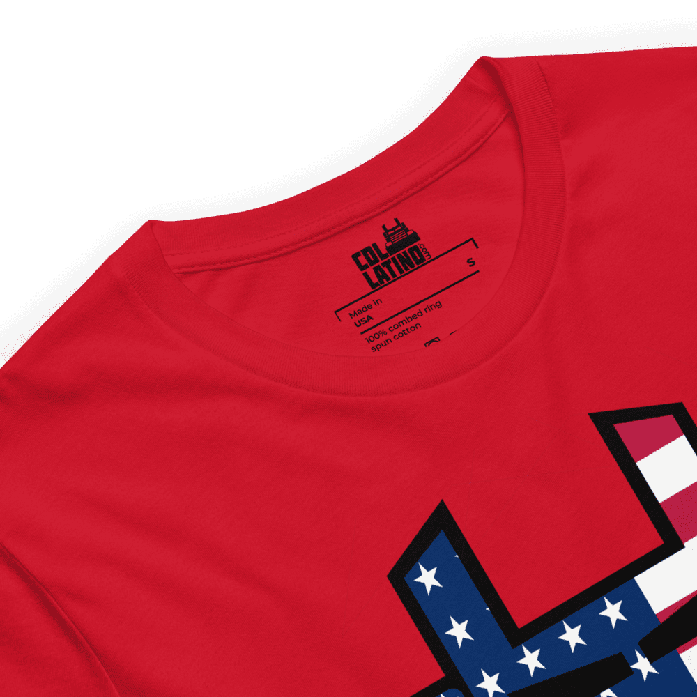 T-Shirt-Bella+Canva-3001-Red-Estados Unidos