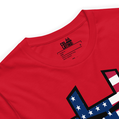 T-Shirt-Bella+Canva-3001-Red-Estados Unidos